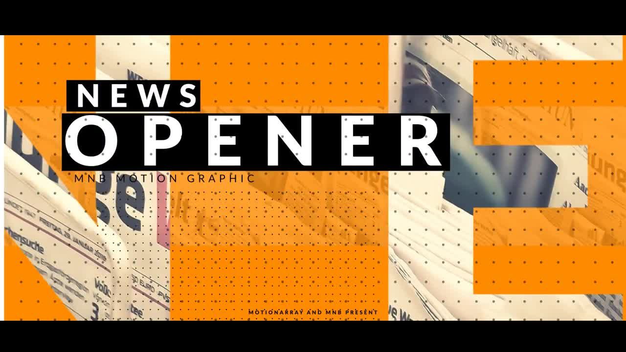 时尚节奏文字标题开场动画素材库精选AE模板