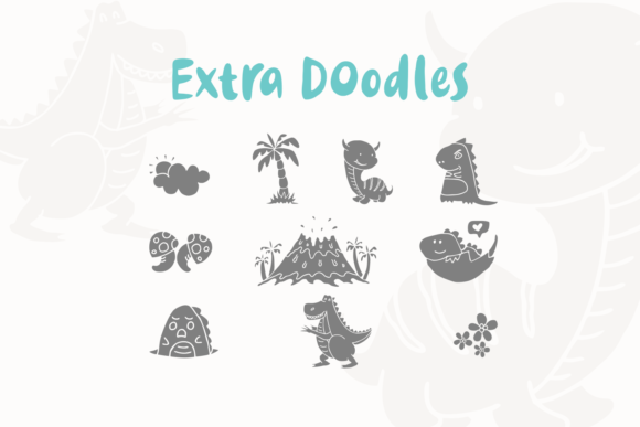 Dinomiko Font插图3