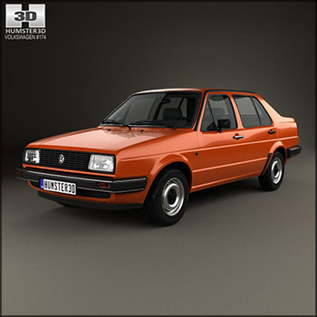 大众汽车Volkswagen Jetta 1984 素材之家精选3D模型