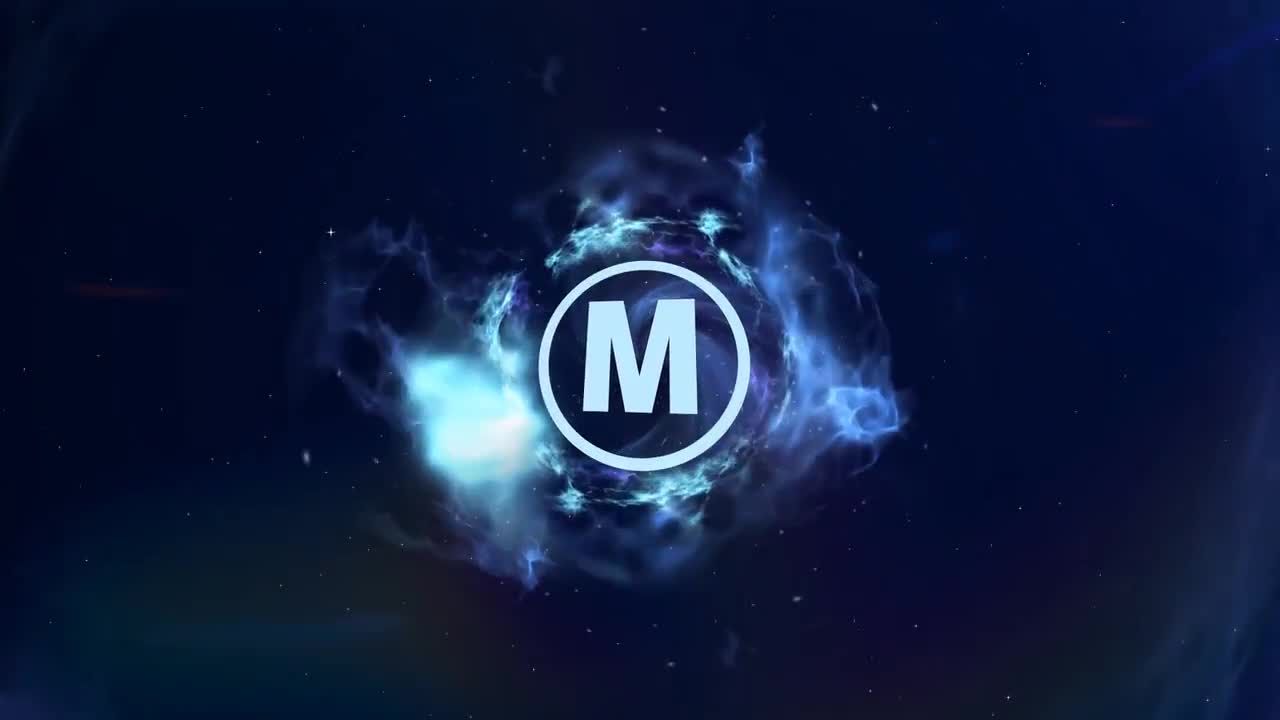 项目空间徽标显示动画素材库精选AE模板