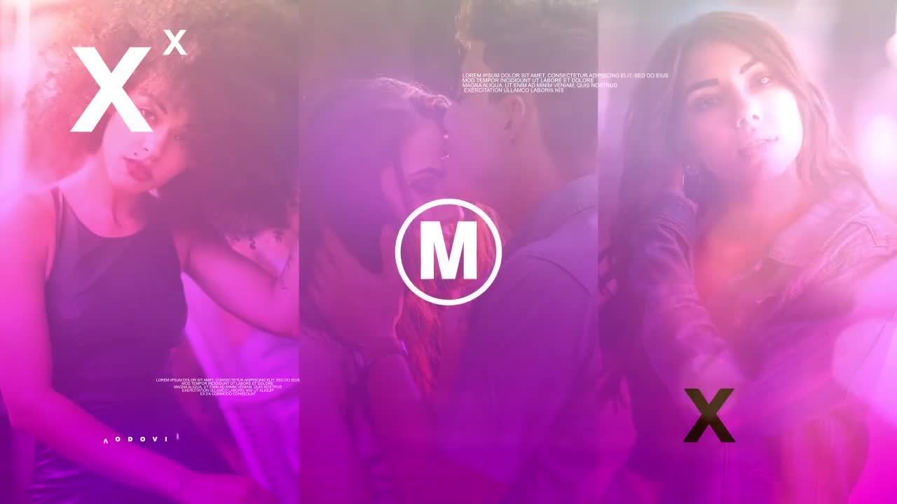 时尚幻灯片展示照片素材库精选AE模板