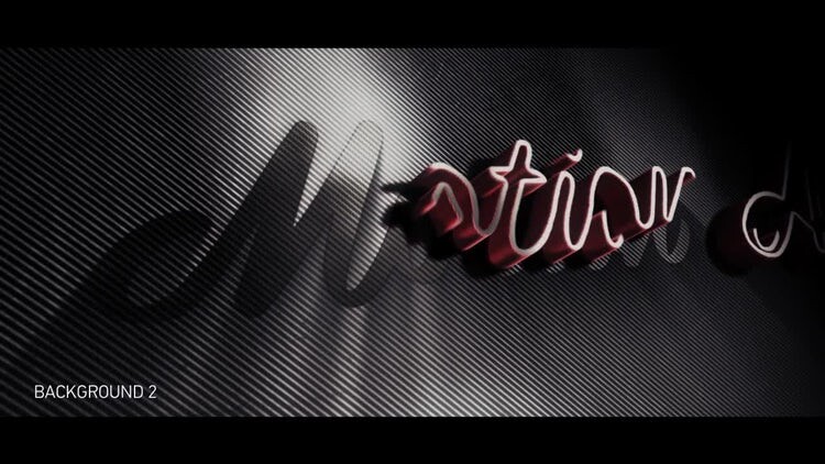 独特黑暗的企业徽标素材库精选AE模板