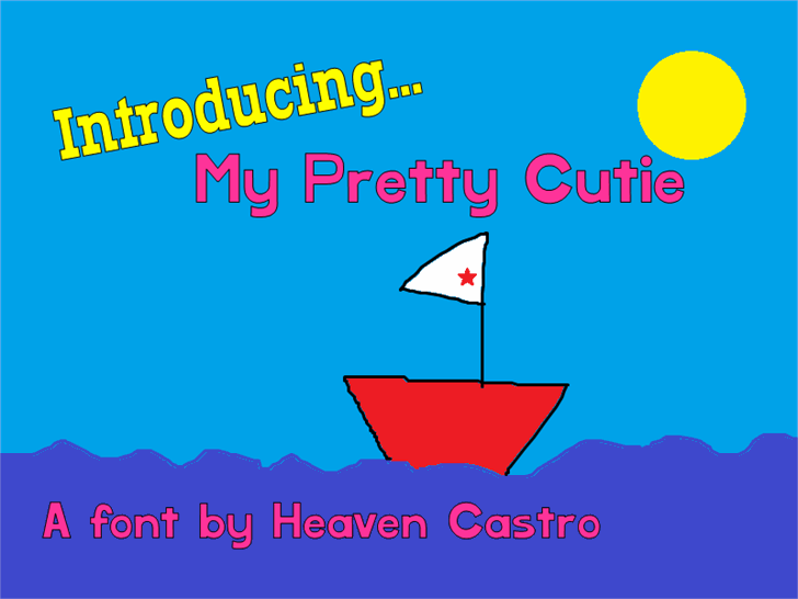 My Pretty Cutie font插图1