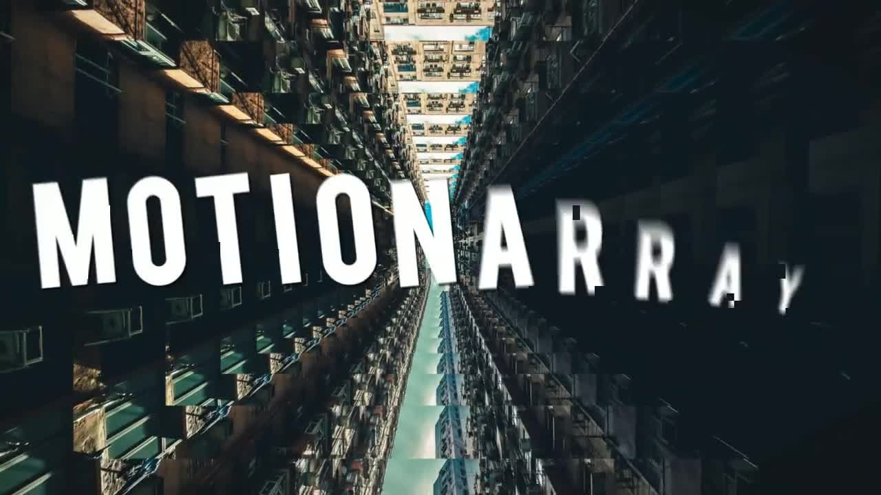 新颖Stomp徽标素材库精选AE模板