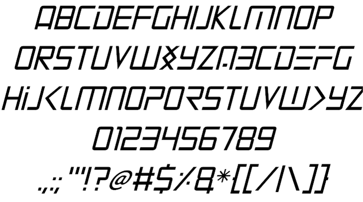 Mars Mission font插图2