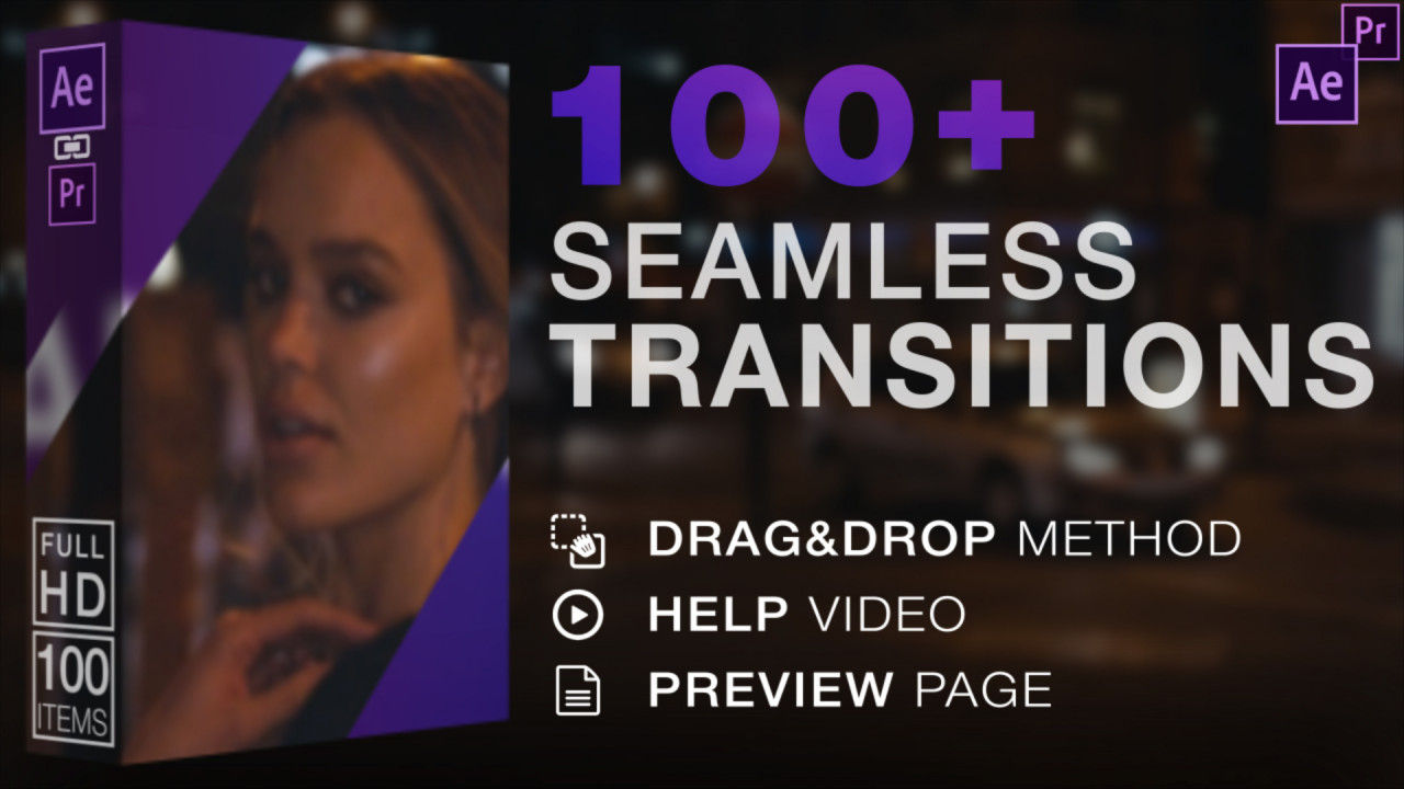 独特的外观和动态动画视频素材库精选AE模板