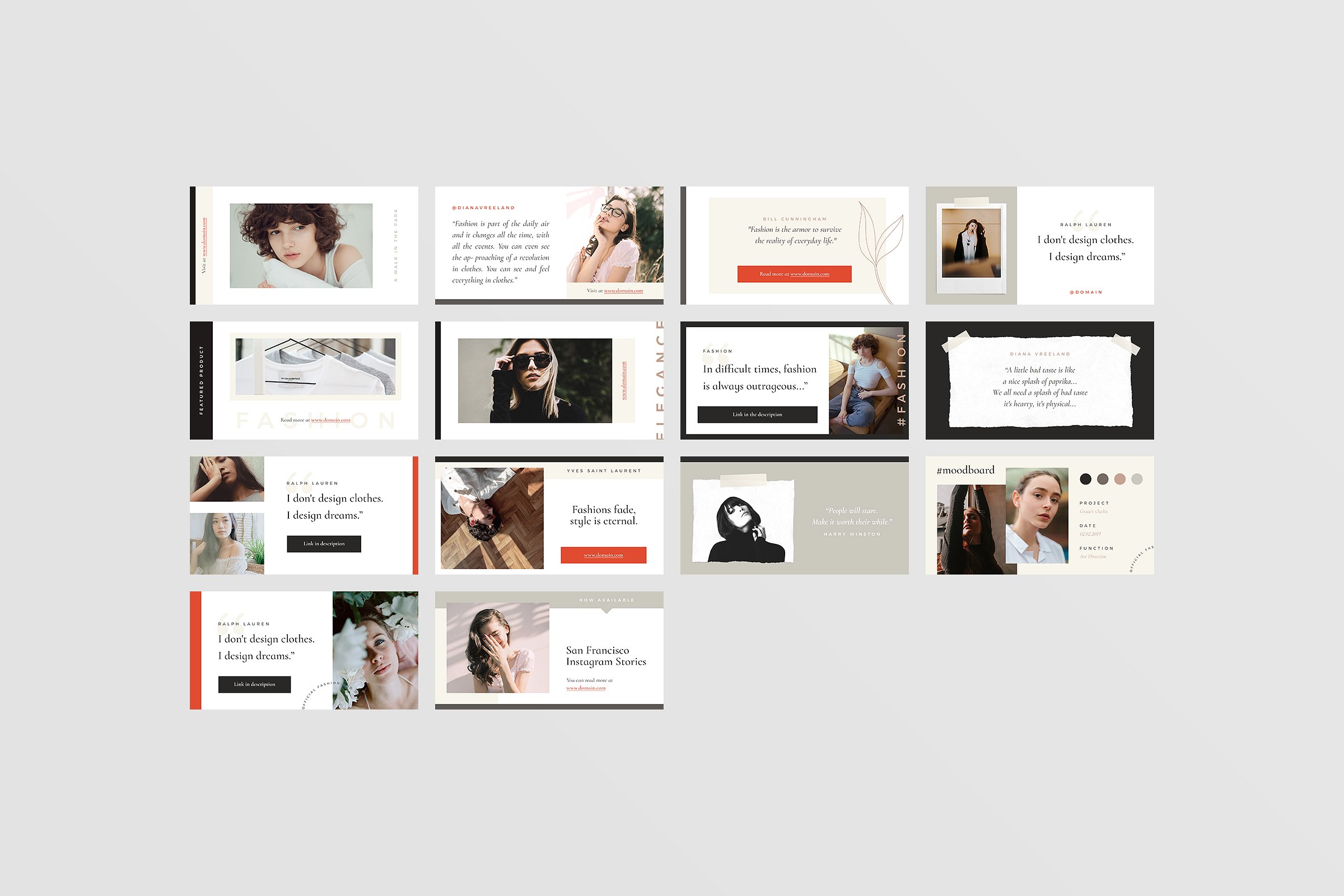 时尚大片社交媒体贴图模板素材库精选 San Francisco Social Media Pack插图(10)