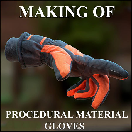 适用于VR和游戏的手套素材之家精选3D模型