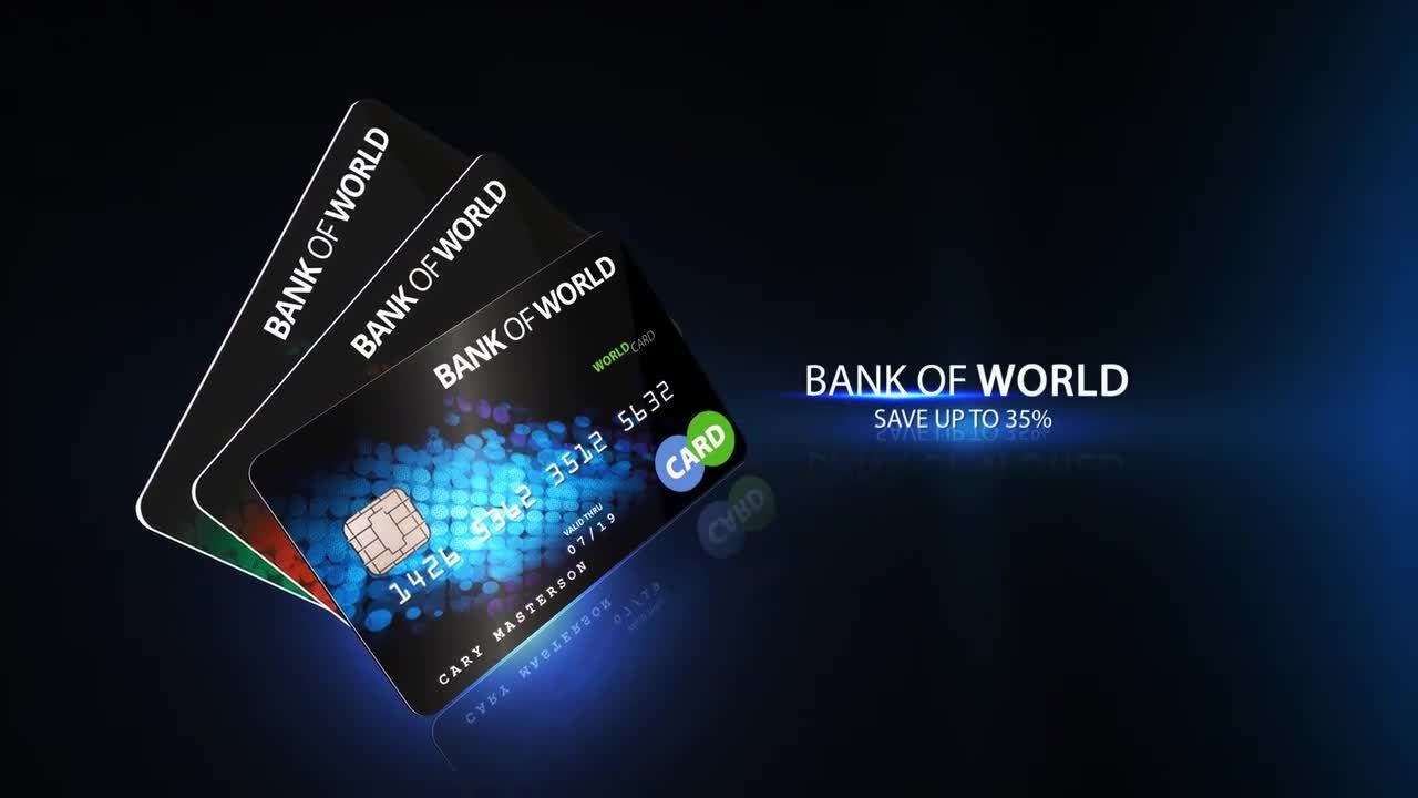 卡片创建素材库精选AE模板