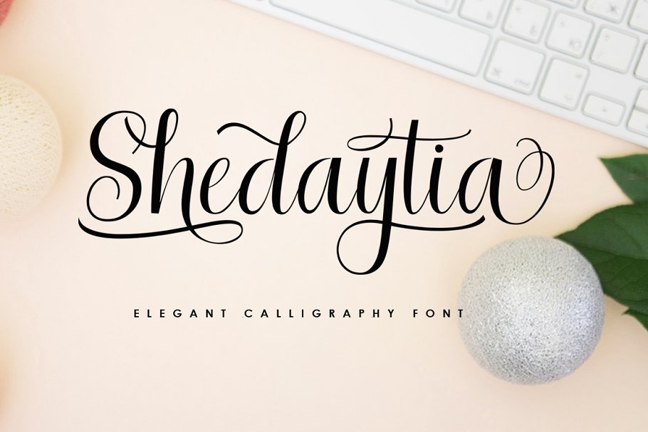 Shedaytia Font素材之家精选英文字体