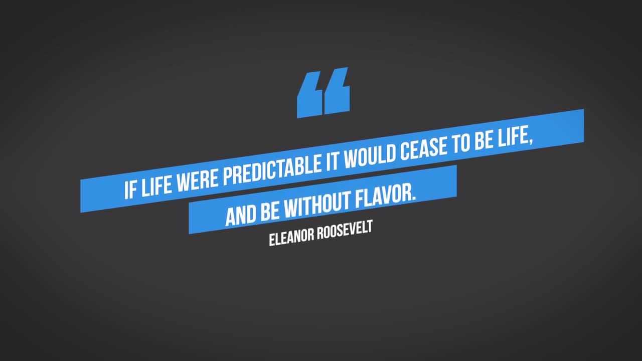 时尚的动画引号集合Pr模板