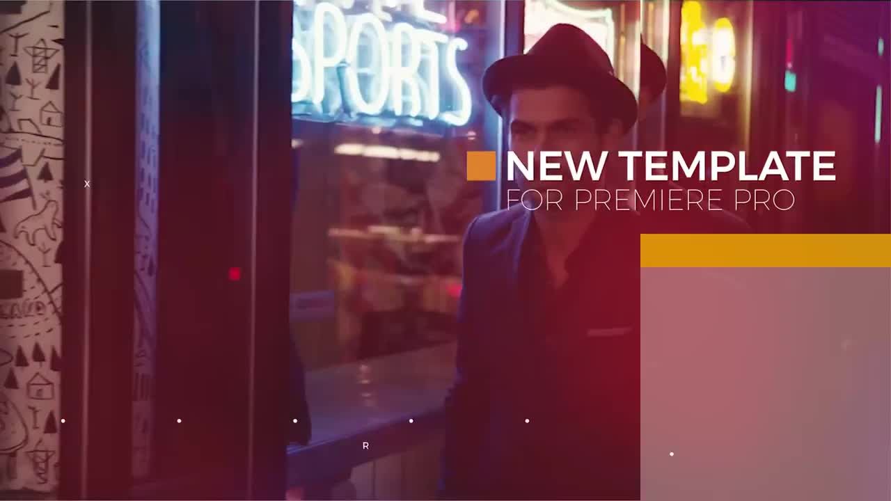 快速媒体开场白动画素材库推荐PR模板