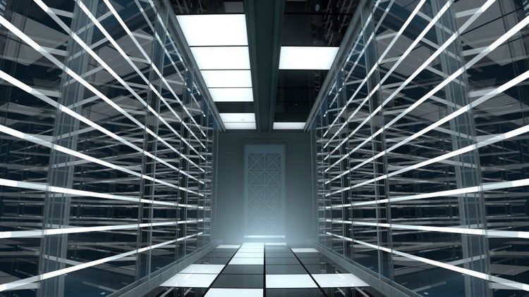 激光特效标志AE视频模板