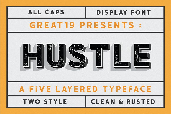 HUSTLE Font插图1