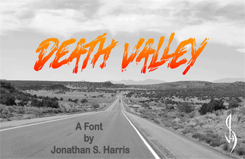 Death Valley font素材之家精选英文字体