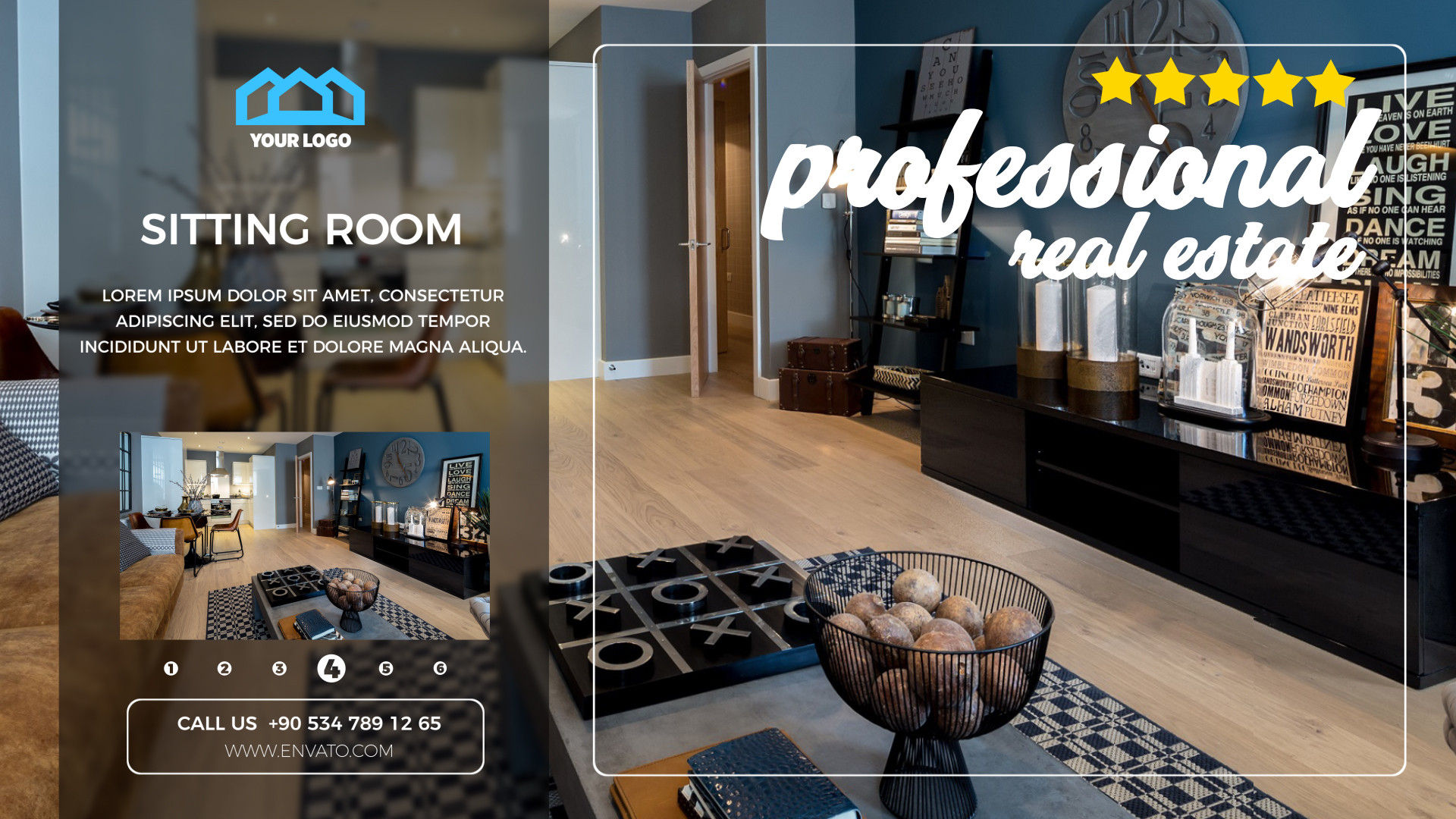 专业房地产促销素材库精选AE模板