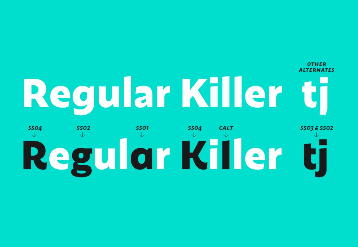 Maipo Sans Font Family插图3