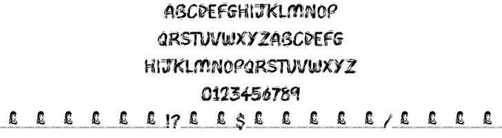 Brush Pains font插图1 Brush Pains font插图1