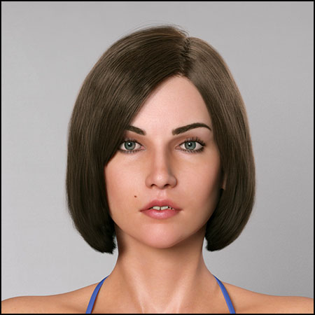 Alena女性人物素材之家精选3D模型