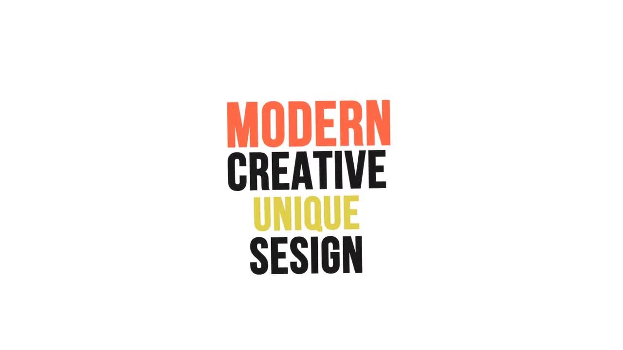 快速且富有创意的动力学排版标题素材库精选AE模板