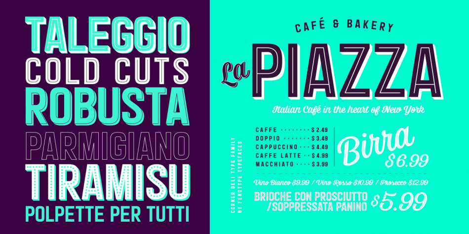 Corner Deli Font Family插图4