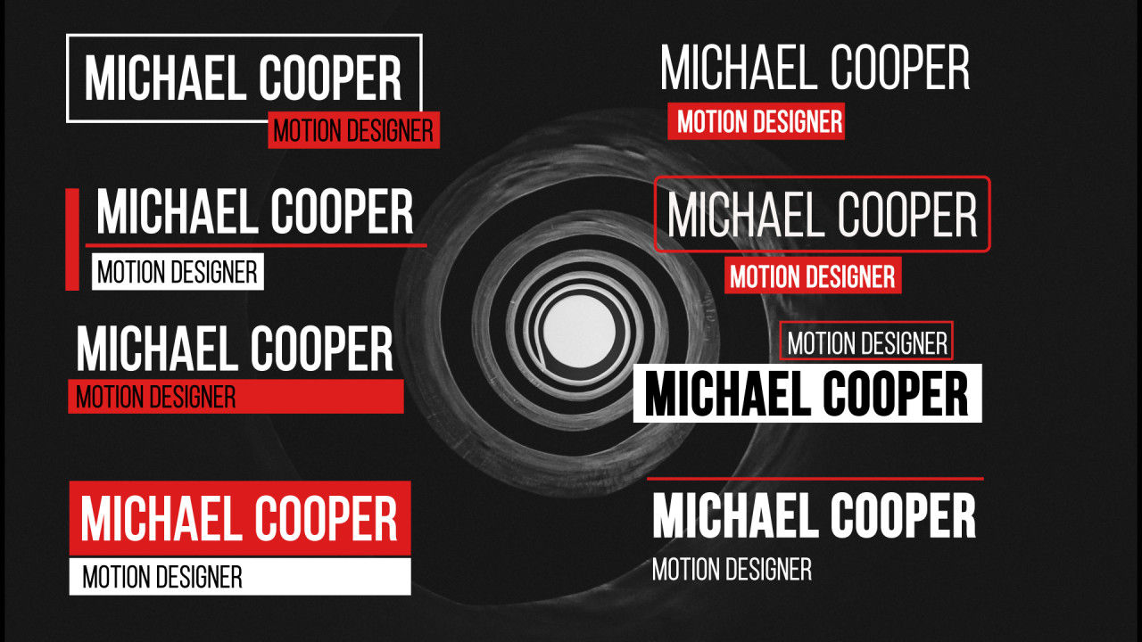 20组自适应大小文字标题动画素材库精选AE模板