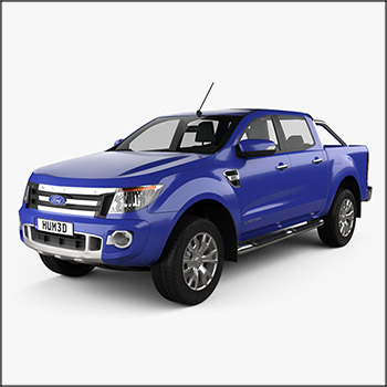 福特汽车Ford Ranger（T6）2011 素材之家精选3D模型