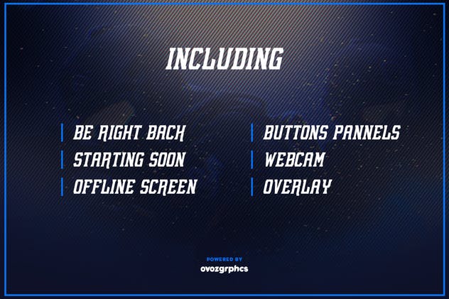 多用途常网站见页面模板素材库精选合集 Twitch Layout Bundle插图