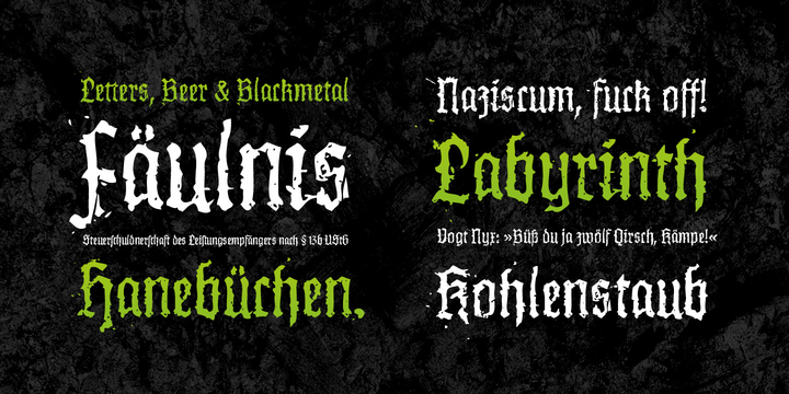 XXII InAshes Font插图1