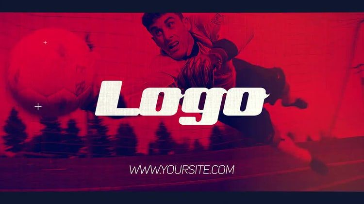 时尚活力的运动开场白素材库精选AE模板