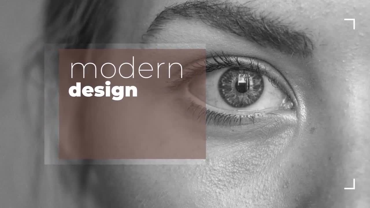 创意标题文字开场动画AE模版