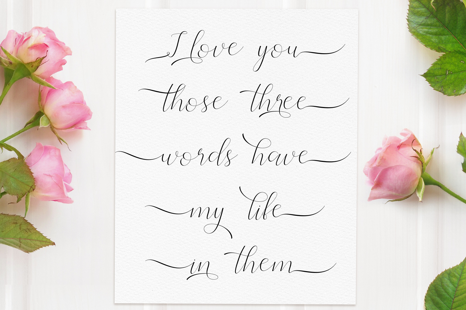 Silluettes Other Font插图2