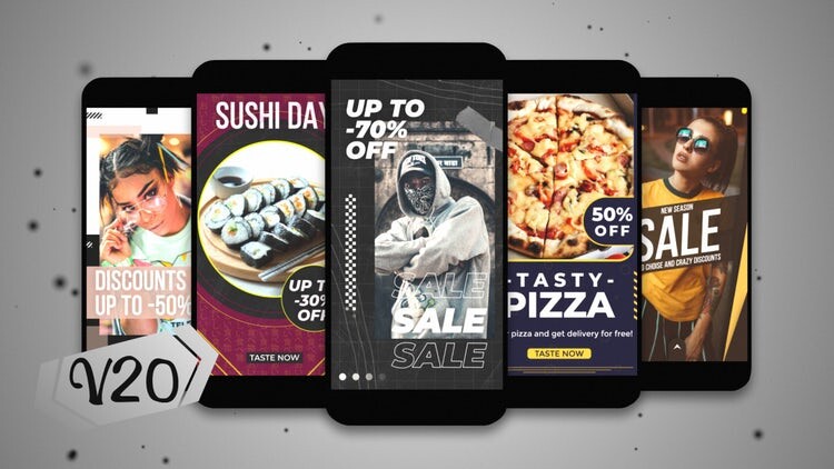 现代时尚的动画素材库精选AE模板