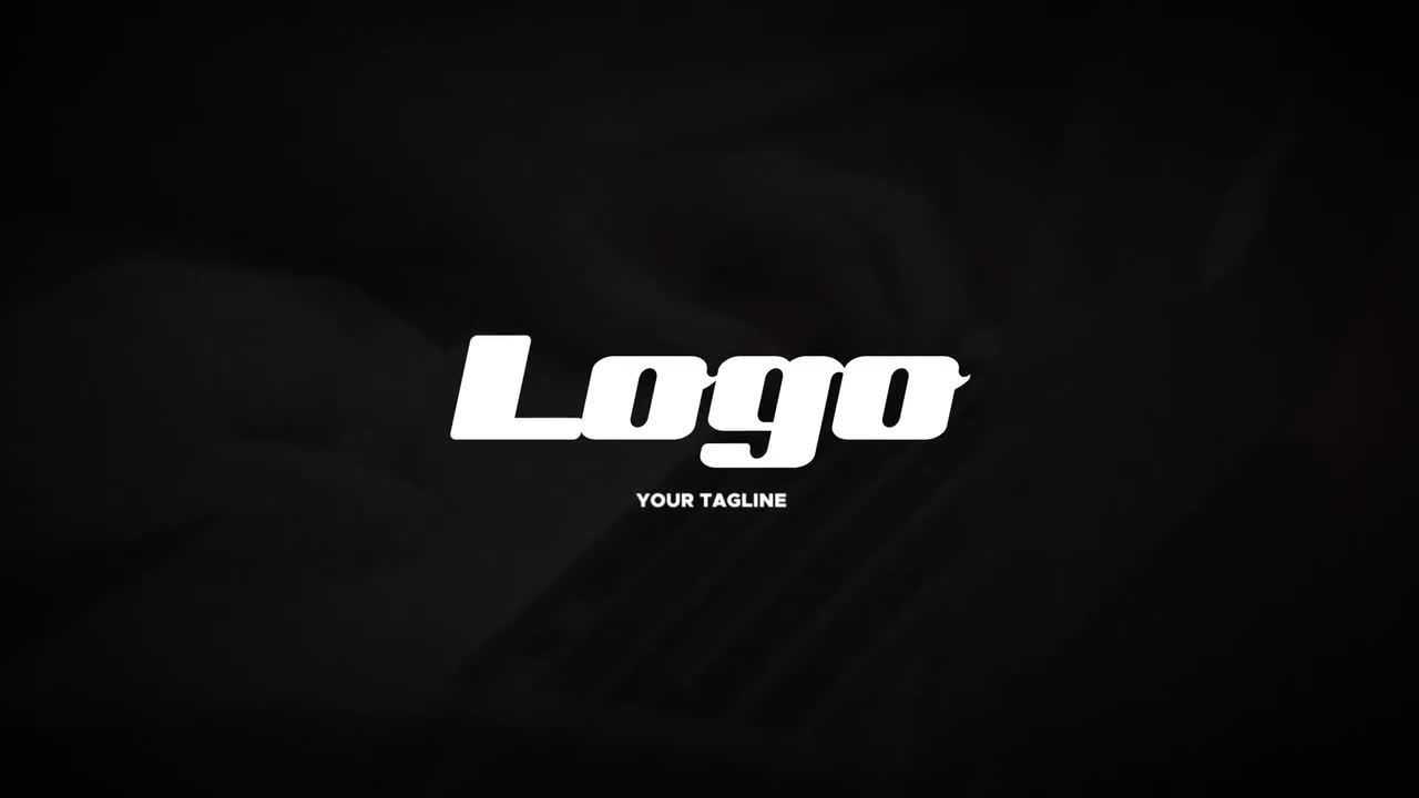 抽象动态故障画面logo特效素材库精选AE模板