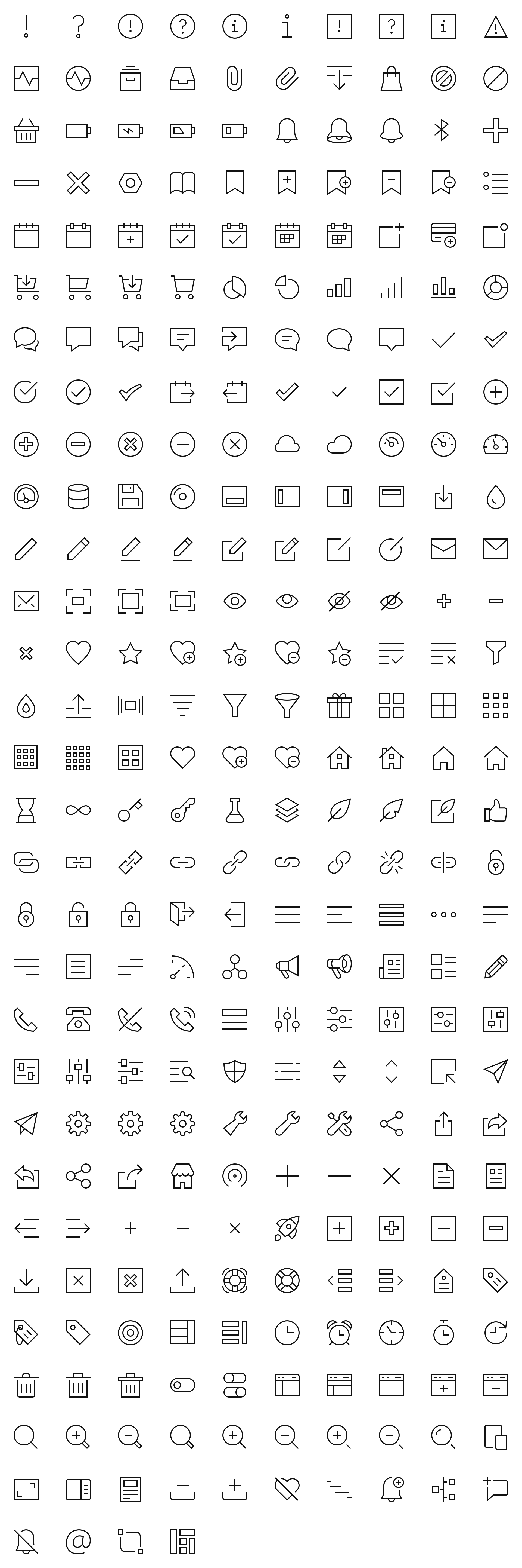 素材库下午茶：价值99美金的20000+超级图标套装下载（Ai+Sketch版）插图(23)