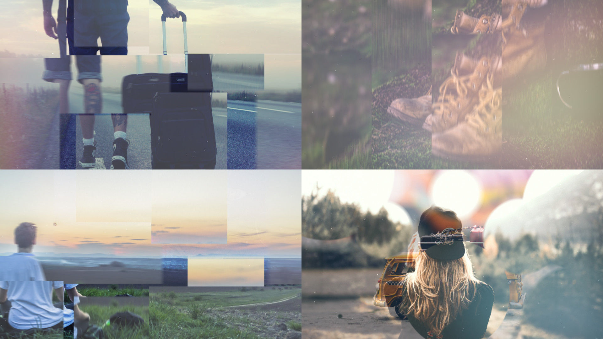 现代幻灯片开场动画素材库精选AE模板