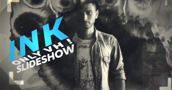 墨水效果预告片素材库精选AE模板 Ink Promo