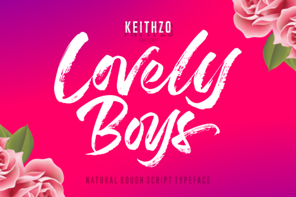 Lovely Boys Font素材之家精选英文字体