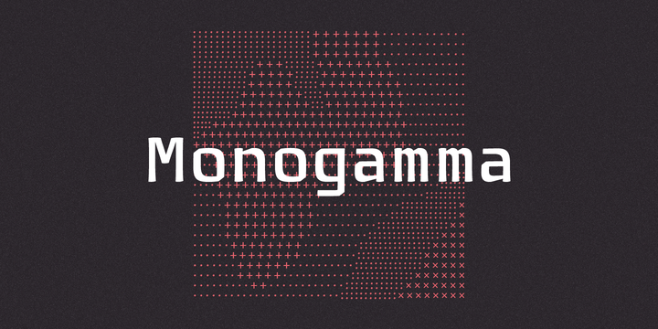 Monogamma Font Family素材之家精选英文字体