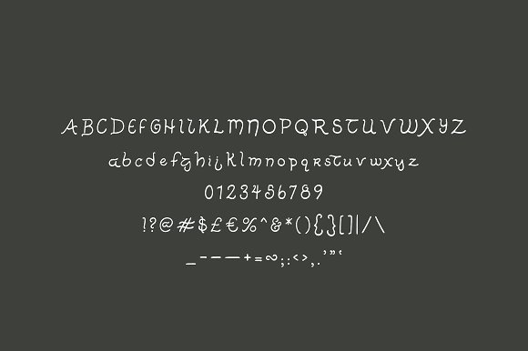 Ireland / hand lettered font插图5