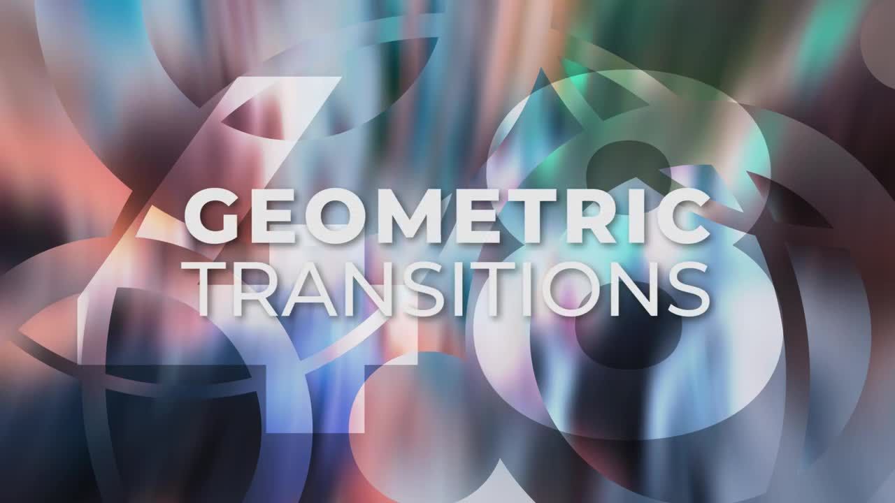 48个酷炫和多功能的设计过渡效果Pr模板