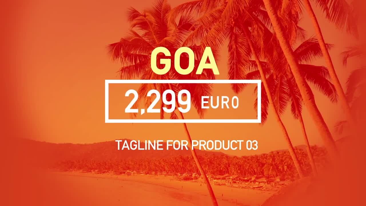 旅行促销展示素材库精选AE模板