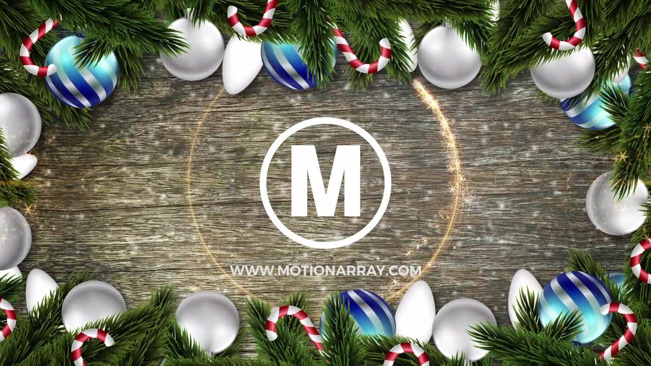 干净神器的新年标志素材库精选pr模板