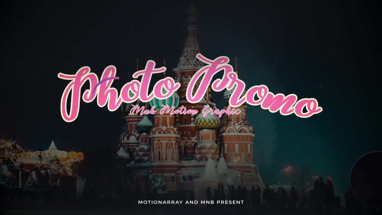 摄影促销时尚设计展示照片素材库精选AE模板