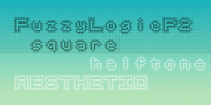 Fuzzy Logic font插图1 Fuzzy Logic font插图1