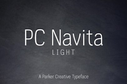 PC Navita – Light素材之家精选英文字体