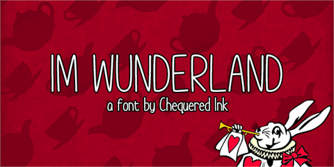 Im Wunderland font素材之家精选英文字体