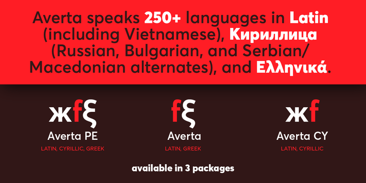 Averta Full Family插图3