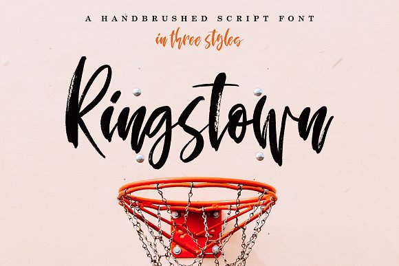 Ringstown Font Pack插图