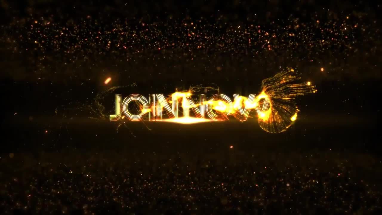 优雅闪亮豪华标题素材库精选AE模板